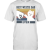 Best Westie Dad Ever Vintage  Classic Men's T-shirt
