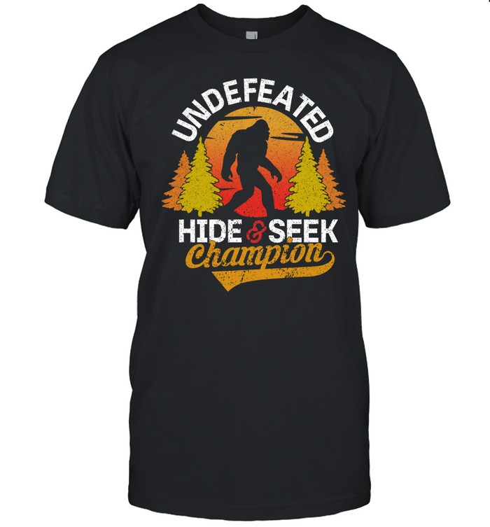 Bigfoot Hide and Seek Champion Classic Men's T-shirt