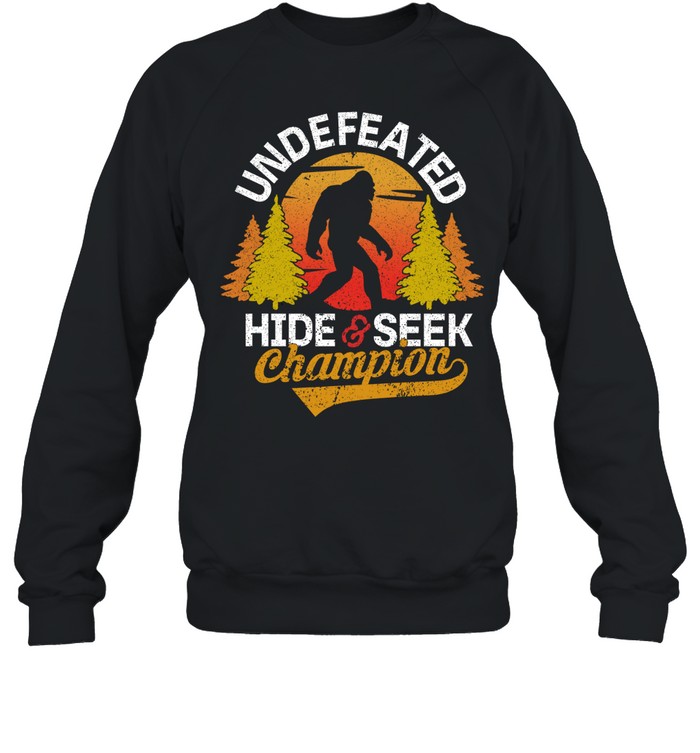 Bigfoot Hide and Seek Champion Unisex Sweatshirt