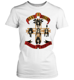 Bows N Arrows Longing For Reparation Rock Parody Classic Women's T-shirt