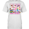 Bruh We Back Pink Bubble Font  Classic Men's T-shirt