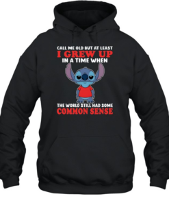 Call Me Old But At Least I Grew Up In A Time When The World Still Had Some Common Sense Unisex Hoodie