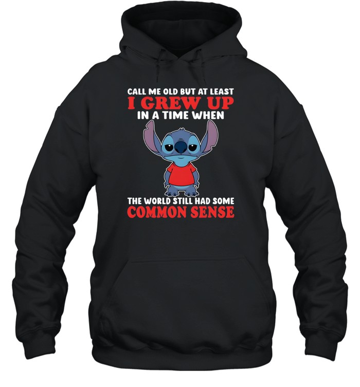 Call Me Old But At Least I Grew Up In A Time When The World Still Had Some Common Sense Unisex Hoodie