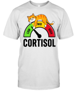 Cat Low Cortisol Level Classic Men's T-shirt