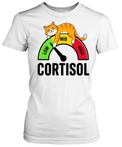Cat Low Cortisol Level  Classic Women's T-shirt