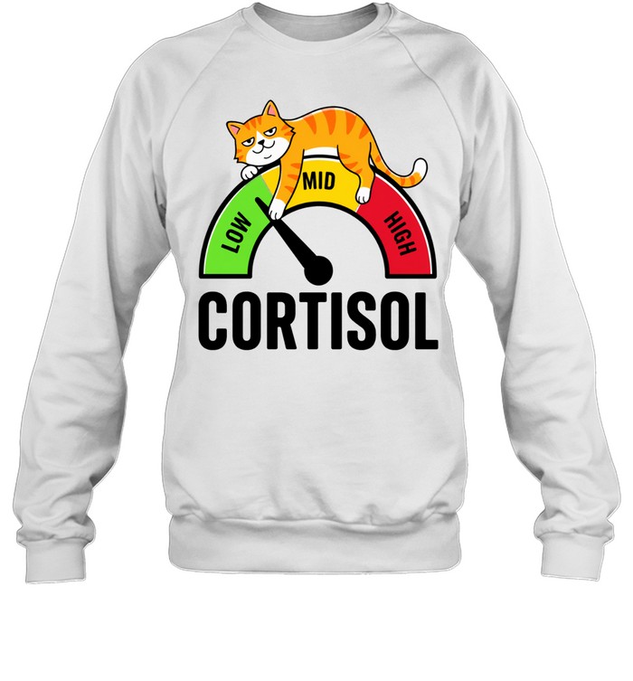 Cat Low Cortisol Level Unisex Sweatshirt
