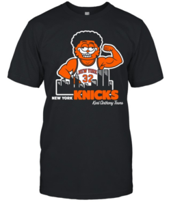 Cat New York Knicks Karl Onthony Towns Classic Men's T-shirt