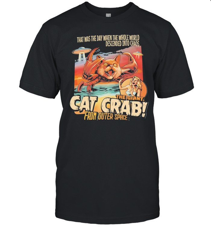 Cat crab from outer space chaos sci fi creature Classic Men's T-shirt