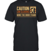 Caution Low Clearance Mind the Door Frame Classic Men's T-shirt