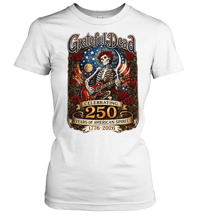 Celebrating 250 Years of American Spirit 1776 2026 Skull Classic Women's T-shirt
