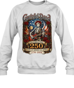 Celebrating 250 Years of American Spirit 1776 2026 Skull Unisex Sweatshirt