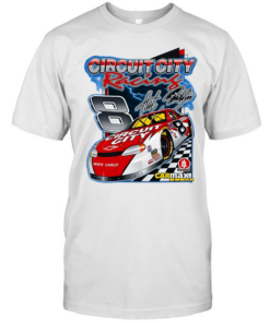 Circuit City Racing 8 Monte Carlo Chevrolet Carmax Kendall NASCAR racing Classic Men's T-shirt
