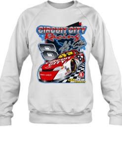 Circuit City Racing 8 Monte Carlo Chevrolet Carmax Kendall NASCAR racing Unisex Sweatshirt