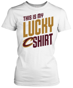 Cleveland Cavaliers This Is My Lucky  Classic Women's T-shirt