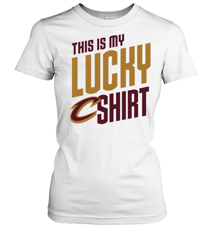 Cleveland Cavaliers This Is My Lucky Classic Women's T-shirt