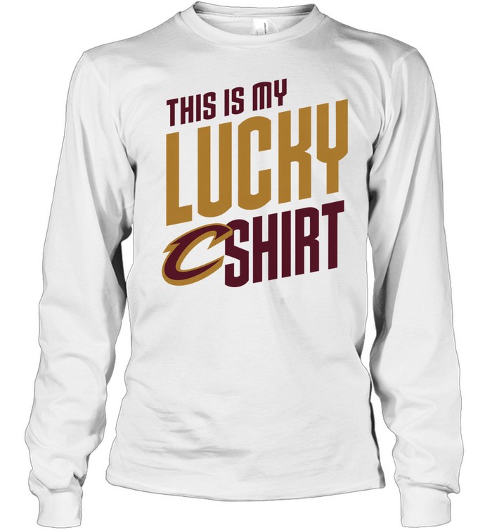 Cleveland Cavaliers This Is My Lucky Long Sleeved T-shirt