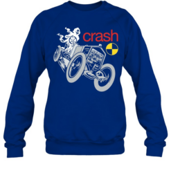Crash film star James Dean killed in auto crach Unisex Sweatshirt