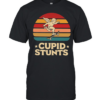 Cupid stunts cherub riding skateboard vintage sunset Classic Men's T-shirt
