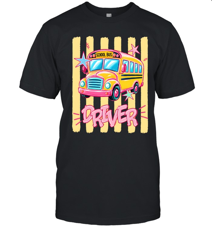 Cute School Bus Driver Classic Men's T-shirt