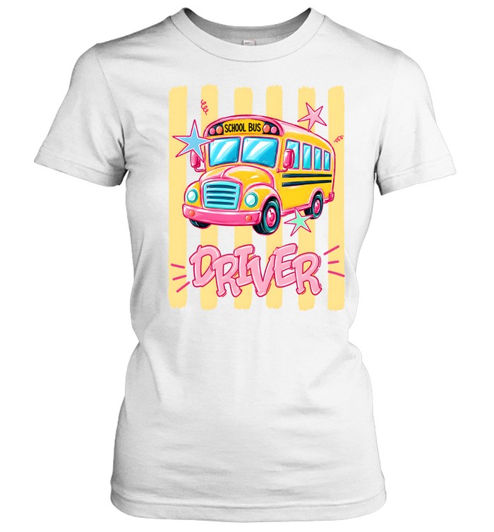 Cute School Bus Driver Classic Women's T-shirt