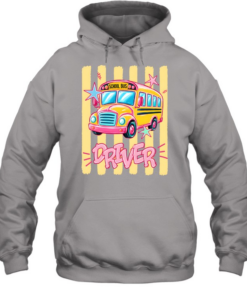 Cute School Bus Driver Unisex Hoodie