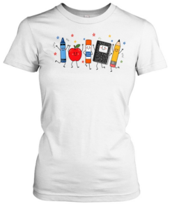 Cute School Supplies  Classic Women's T-shirt
