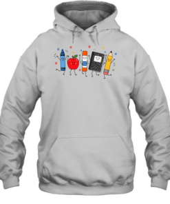Cute School Supplies Unisex Hoodie