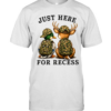 Cute Woodland Duck Deer Back To School Classic Men's T-shirt