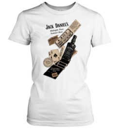 Daniel’s midnight pour summer roar Old No 7 1866 playing cards  Classic Women's T-shirt
