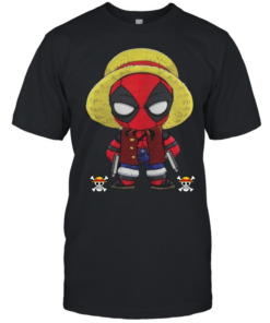 Deadpool Luffy Funny One Piece Classic Men's T-shirt