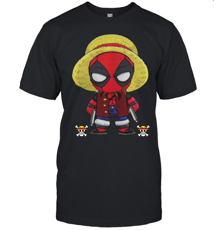 Deadpool Luffy Funny One Piece Classic Men's T-shirt