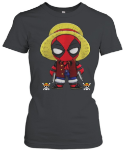 Deadpool Luffy Funny One Piece  Classic Women's T-shirt