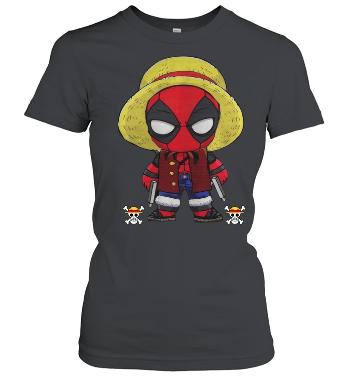 Deadpool Luffy Funny One Piece Classic Women's T-shirt