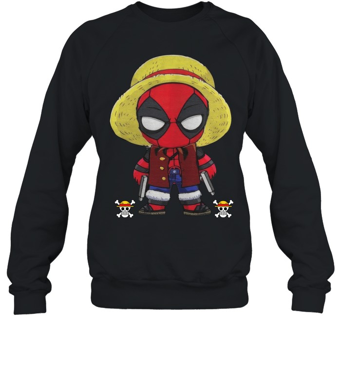Deadpool Luffy Funny One Piece Unisex Sweatshirt