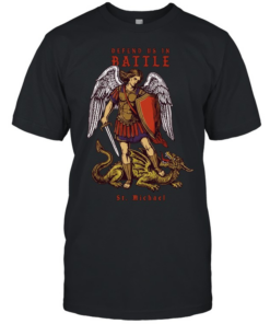 Defend us in Battle St Michael Classic Men's T-shirt