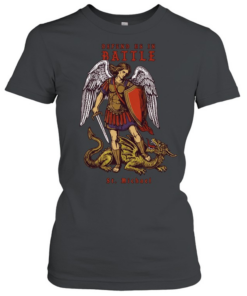 Defend us in Battle St Michael  Classic Women's T-shirt