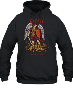 Defend us in Battle St Michael Unisex Hoodie
