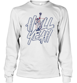 Derek Hill flying Philadelphia Phillies Hill Yeah baseball moment  Long Sleeved T-shirt