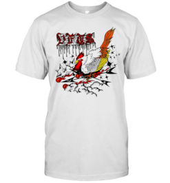Dfts Rooster and Stars graphic streetwear  Classic Men's T-shirt