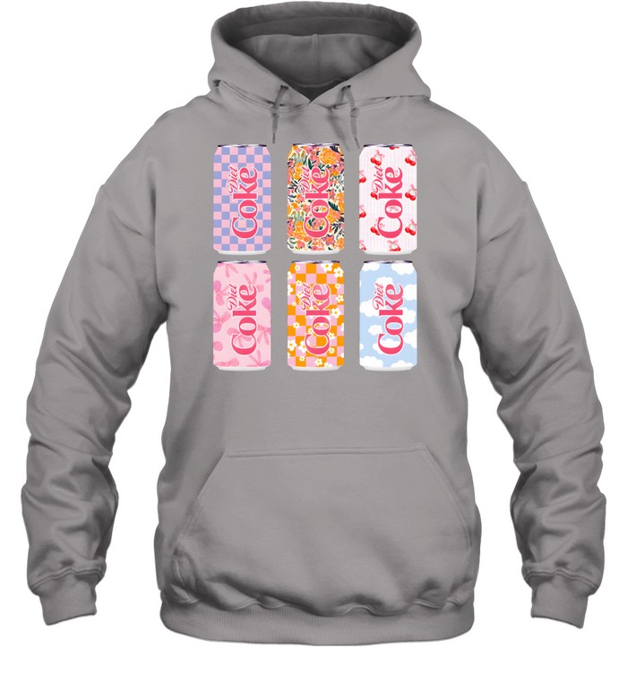 Diet Coke Coquette Aesthetic Pastel Pattern Unisex Hoodie
