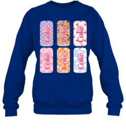 Diet Coke Coquette Aesthetic Pastel Pattern Unisex Sweatshirt