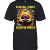 Diverse Books Diverse Minds reading book lover Classic Men's T-shirt