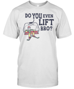 Do You Even Lift Bro Skiing Classic Men's T-shirt
