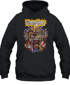 Dongkey Cybernetic Mask cyberpunk futuristic Unisex Hoodie