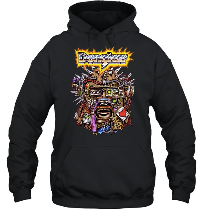 Dongkey Cybernetic Mask cyberpunk futuristic Unisex Hoodie