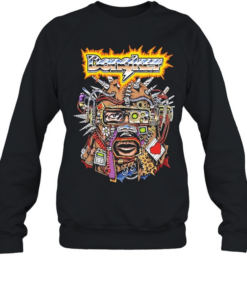 Dongkey Cybernetic Mask cyberpunk futuristic  Unisex Sweatshirt