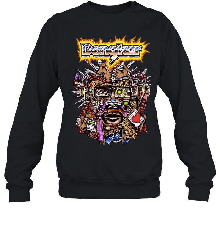 Dongkey Cybernetic Mask cyberpunk futuristic Unisex Sweatshirt