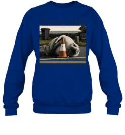 Don't Be Part Of The Problem Be The Whole Problem Elephant Seal Unisex Sweatshirt