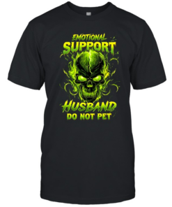 Emotional Support Husband Do Not Pet Classic Men's T-shirt