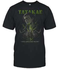 Eren Yeager Attack On Titan Tatakae Season 4 Classic Men's T-shirt